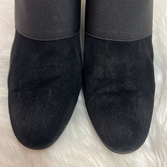 Stuart Weitzman black suede wedge shoes size 10 B33 - Picture 8 of 12